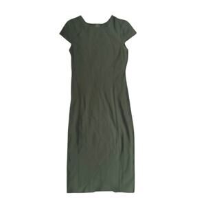Felicity Coco Seamed Pencil Dress M Olive Green Nordstrom